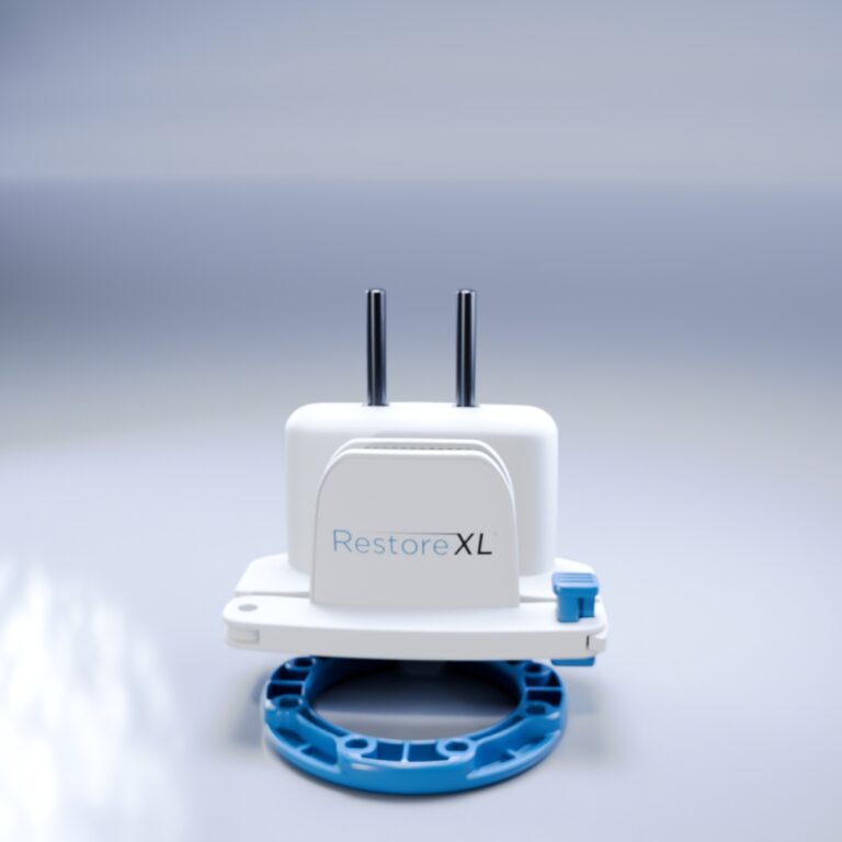 The RestoreXL device fully compressed